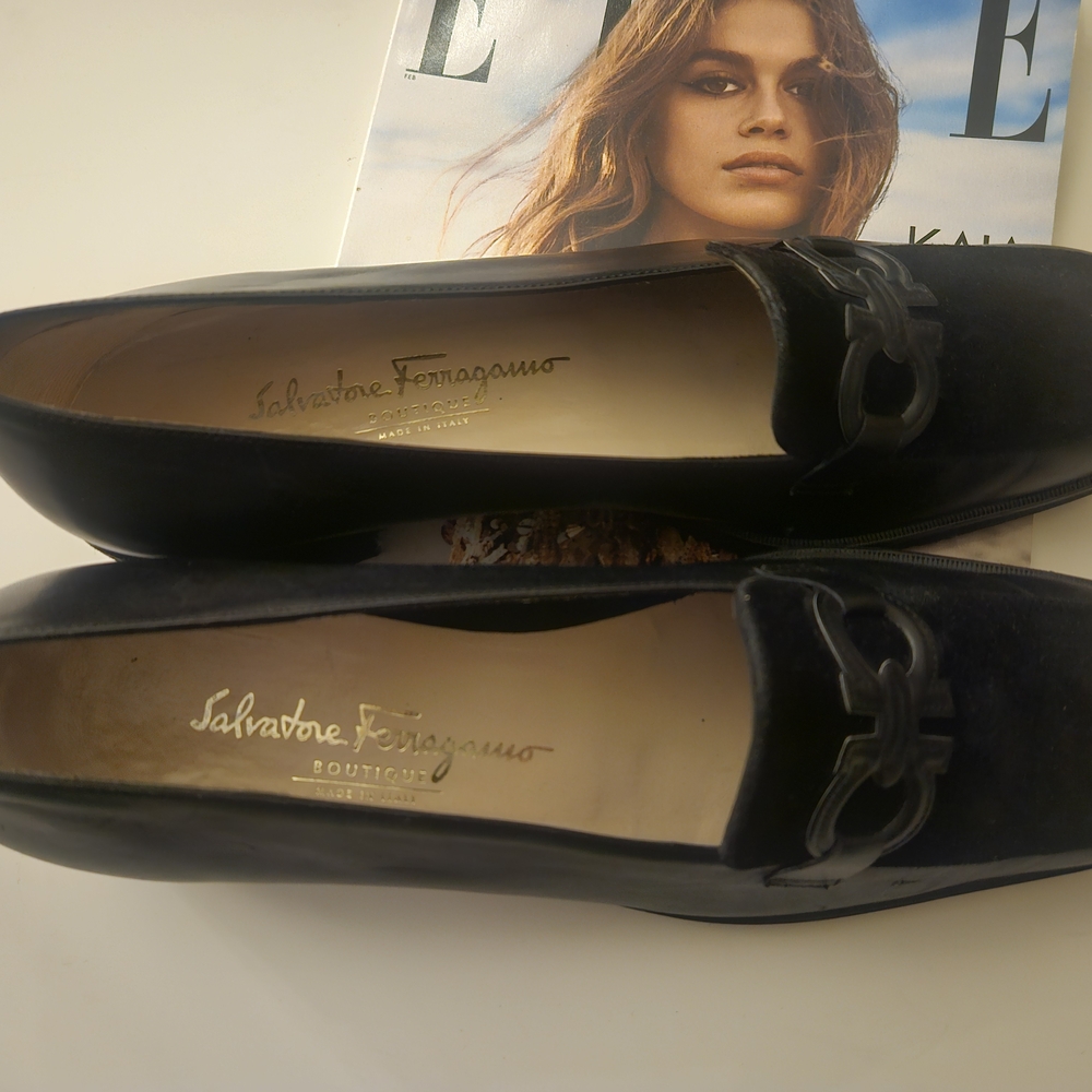 Salvatore Ferragamo Black Women's Loafers - Picture 7 of 8